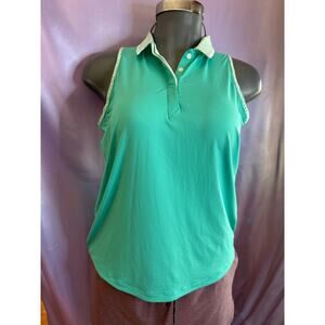 NWT Under Armor UA ISO-Chil Sleeveless  Polo Women’s Sz M